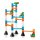 International Playthings Quercetti Transparent Marble Run - 45 Piece Basic Building Set - Classic Construction Toy Perfect for Beginners Ages 4 and Up (Made in Italy)