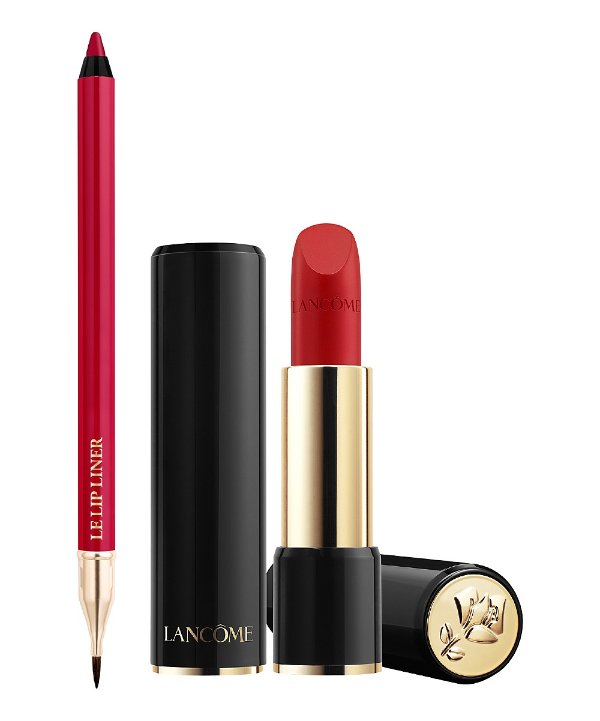 Red L'Absolu Rouge Lipstick & Le Lip Liner Set