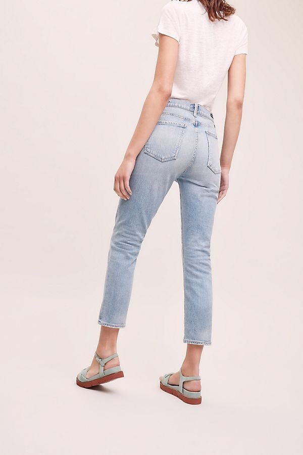Olivia High-Rise Cropped Slim Jeans