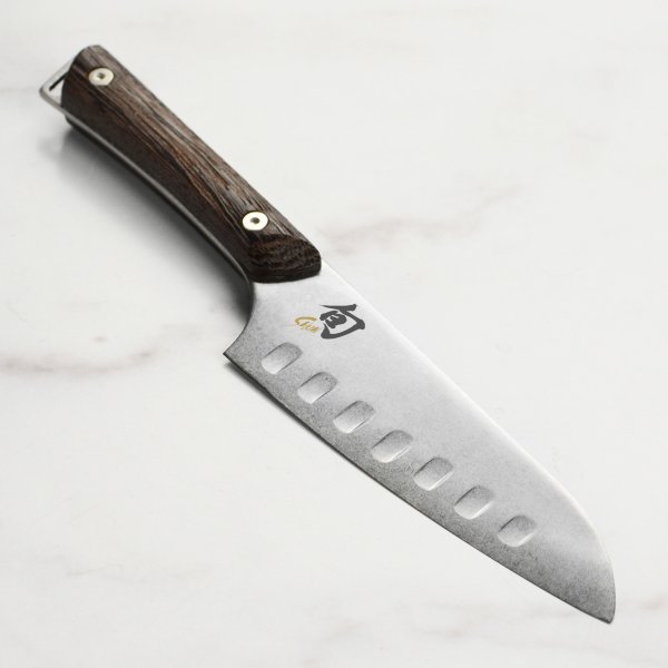 Kanso Hollow Edge Santoku Knife, 5.5" | Cutlery and More