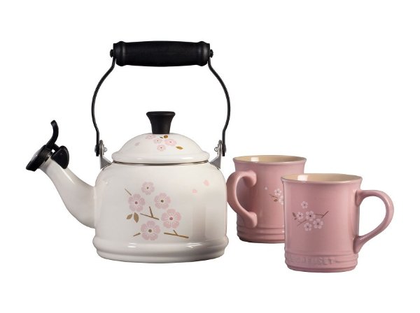 Sakura Kettle and Mugs Set