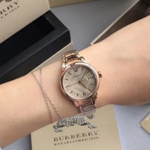 Burberry Women's Swiss Quartz Bracelet Watches, 32mm