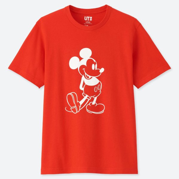 MICKEY STANDS SHORT-SLEEVE GRAPHIC T-SHIRT