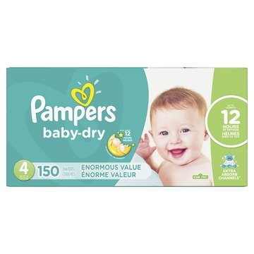 Pamp Baby Dry 婴儿纸尿裤 4号 150片