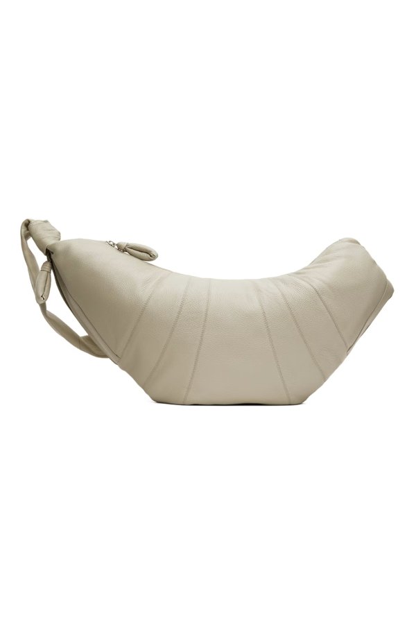 Taupe Large Croissant Bag