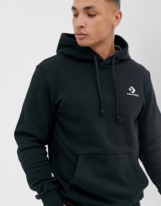 small logo hoodie in black | ASOS