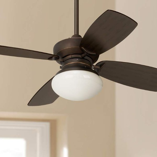 36" Casa Vieja Outlook Oil Rubbed Bronze LED Pull Chain Ceiling Fan - #60X50 | Lamps Plus