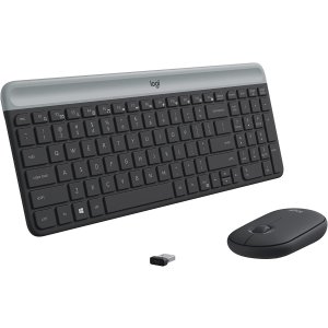 Logitech MK470 超薄无线键盘鼠标 三色可选