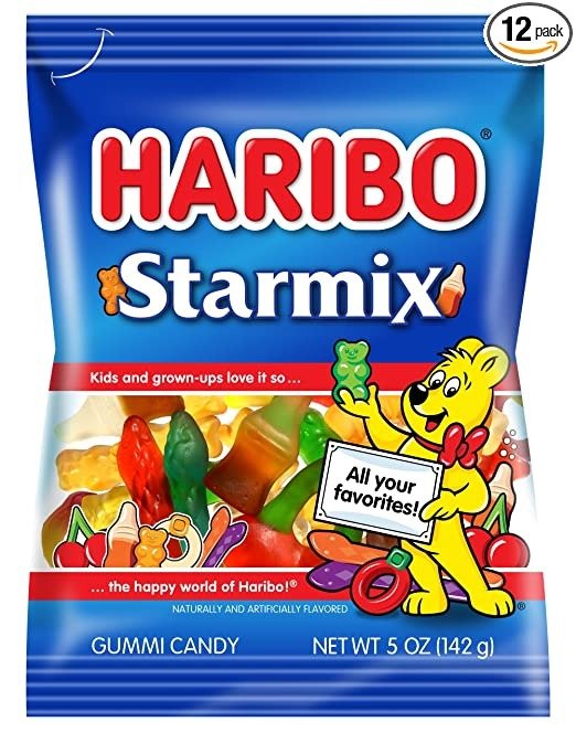 Starmix Gummi Candy, 5 Oz, Pack of 12