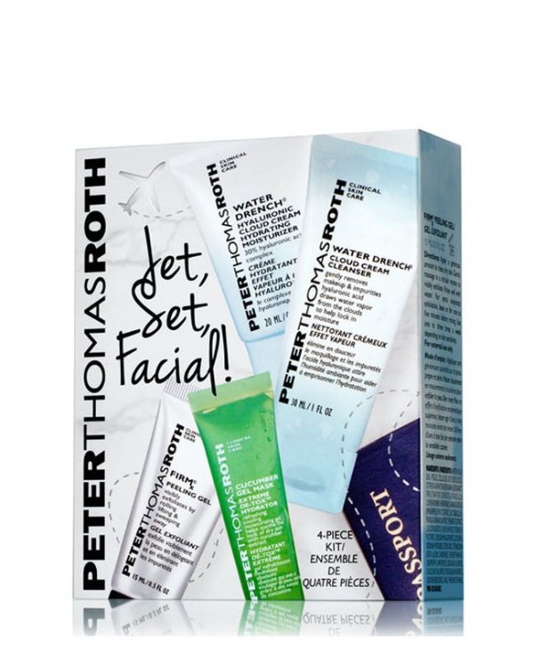 Jet, Set, Facial Kit! 4-Piece Kit