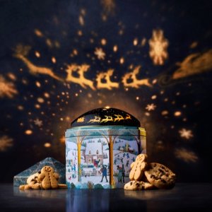 Target❎M&S 圣诞联名曲奇礼盒 🎁 收梦幻投影八音盒🤩