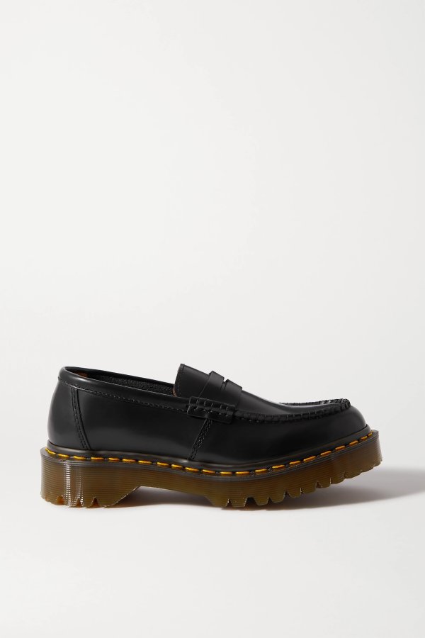 + Dr. Martens leather loafers