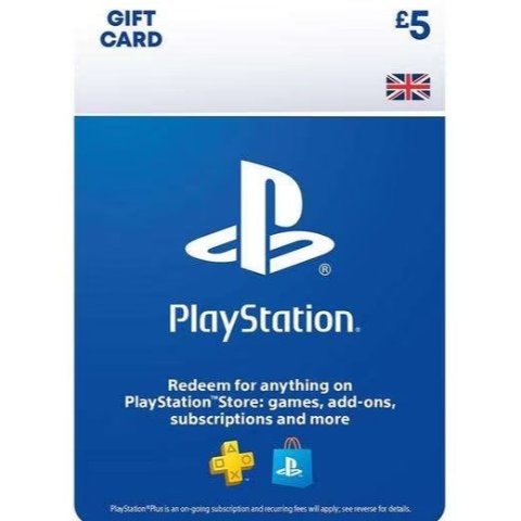 8.5折可送礼！PlayStation 礼卡闪促 🎮 £5-£100面额可选！可购买PS+