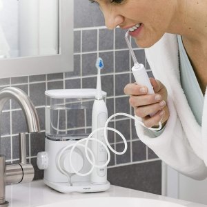 Waterpik Complete Care 9.0 Sonic Electric Toothbrush + Water Flosser, White