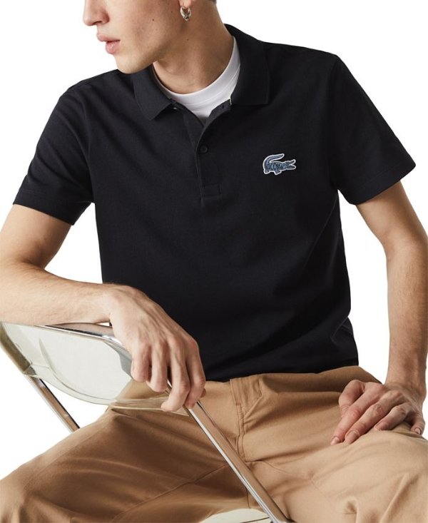 Men's Regular-Fit Pique Polo Shirt