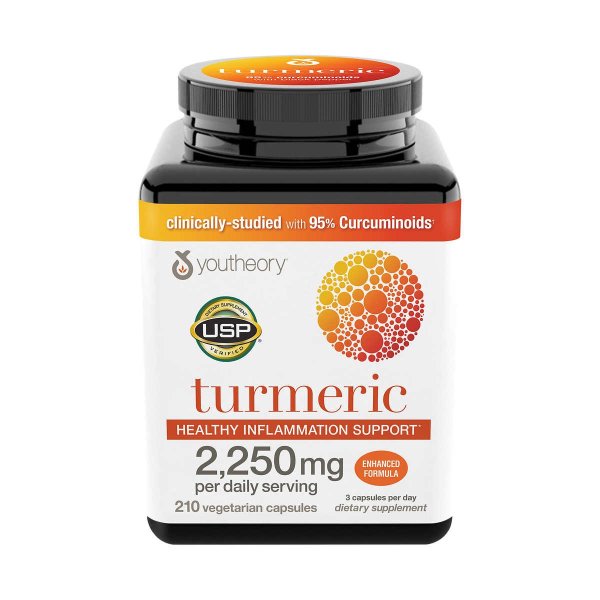 Turmeric Extra Strength Formula 2,250 mg., 210 Capsules
