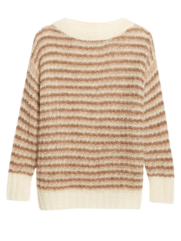 Stripe Baby Alpaca-Blend Sweater