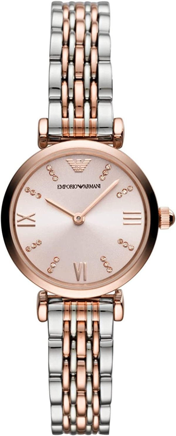 Women's Stainless Steel Two-Hand Dress Watch