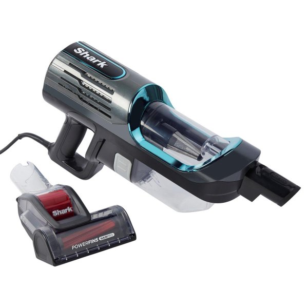 Ultralight Corded Hand Vacuum with Self-Cleaning Power Brush