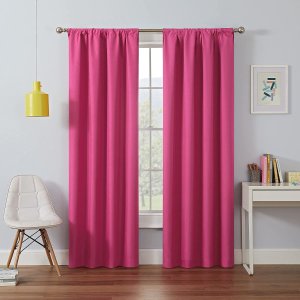 ECLIPSE Kendall Solid Blackout Window Curtains