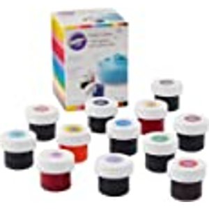 Amazon.com: Wilton Icing Colors, 12-Count Gel-Based Food Color: Cake Decorating Kit: Kitchen &amp; Dining