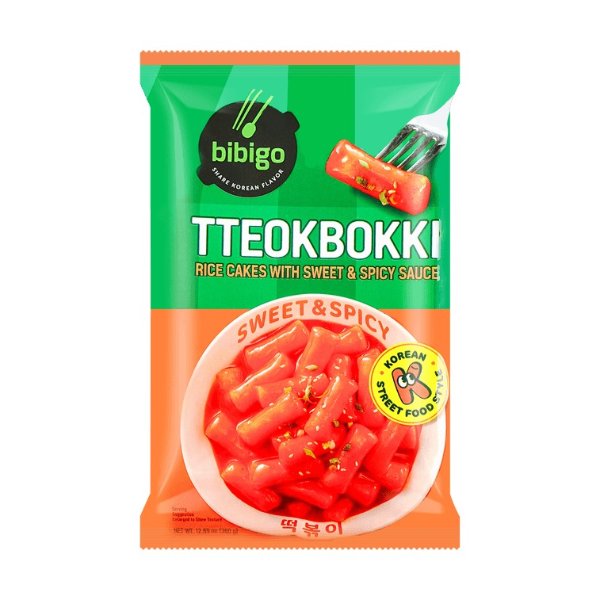 BIBIGO Tteokbokki Pouch Sweet & Spicy 360g