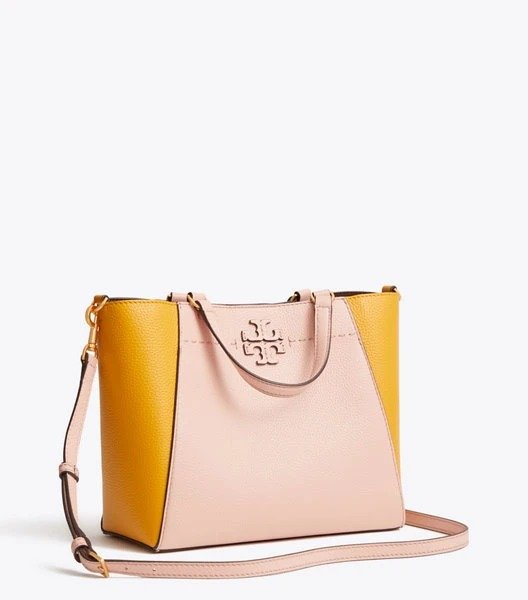 Tory Burch Mcgraw Color-block Small Carryall