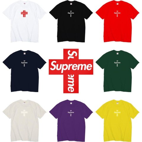 Coming Soon: Supreme Week 17 Cross Box Logo T-Shirts December 17th 