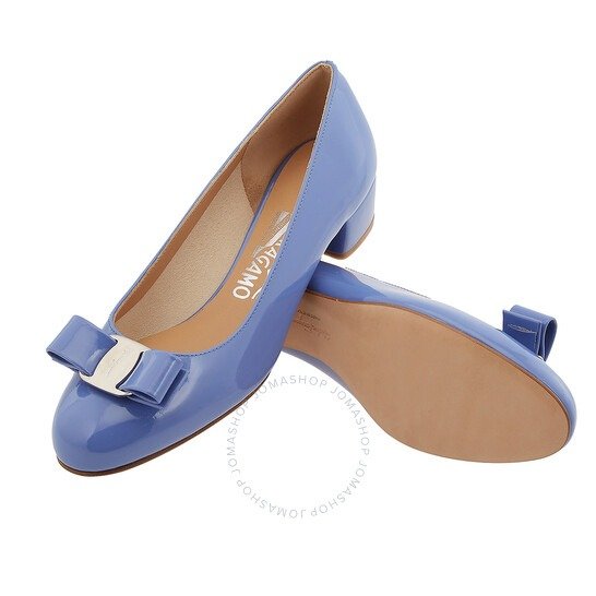 Blue Vara Bow Pump Shoe