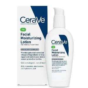 CeraVe 夜间保湿修复乳液(3盎司)
