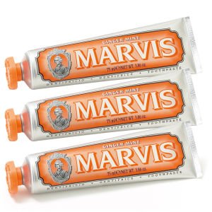 Marvis 生姜薄荷牙膏3支装 (3 x 75ml)