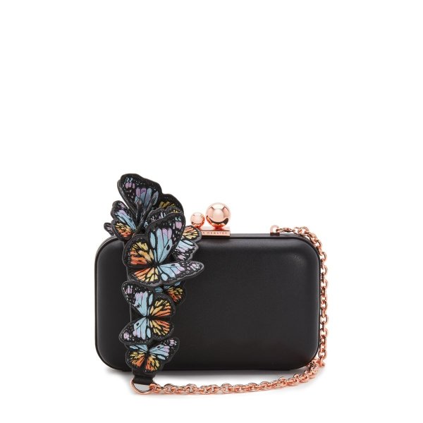 Vivi Butterfly Box Bag Black & Rainbow | Sophia Webster