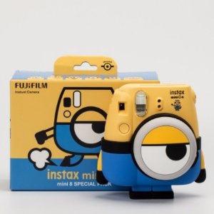 Fujifilm - Minion Instax mini 8 Instant Film Camera @ Best Buy