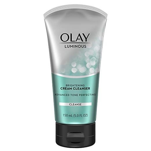 Facial Cleanser by Olay Luminous Brightening Cream Face Cleanser, 5.0 Fluid Ounce (Pack of 3)