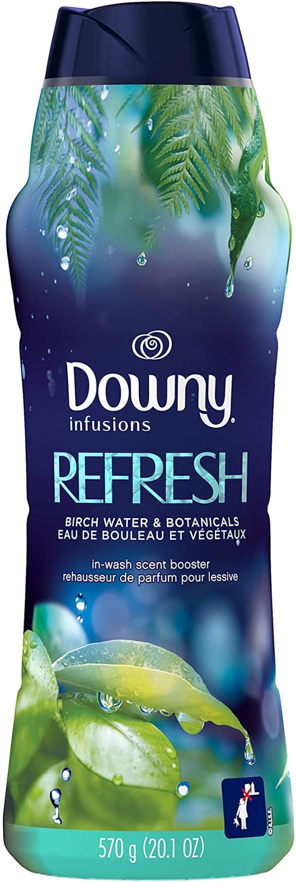 Infusions in-Wash Scent Booster Beads, Refresh, Birch Water & Botanicals, 20.1 Oz, Pack of 1