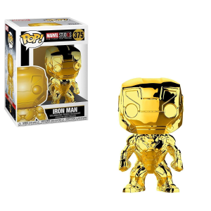 Funko Pop Marvel: Marvel Studios 10 - Iron Man (Gold Chrome) Collectible Figure @ Amazon.com