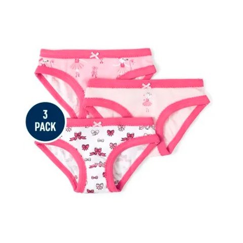 GymboreeGirls Ballerina Briefs 3-Pack | Gymboree - FLEUR PINK