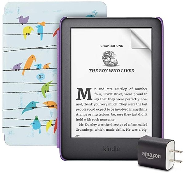 儿童电子阅读器 带屏保+充电器-彩虹鸟封面