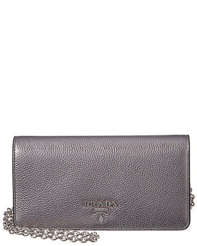 Mini Diano Leather Wallet On Chain