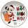 Santa Mickey Mouse Holiday Dessert Plate | shopDisney