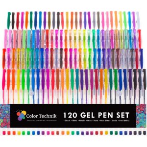 120 Gel Pens by Color Technik