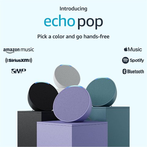 Echo Pop 智能蓝牙音箱