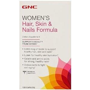 GNC Women&#39;s Hair, Skin &amp; Nails Formula 120 Cablets