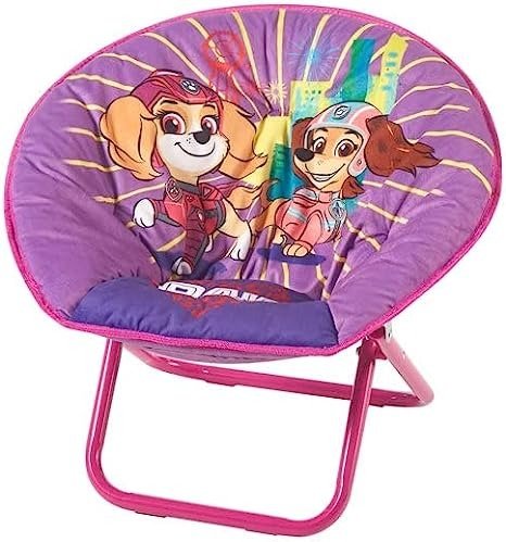 Paw Patrol Polyester Pink Saucer Chair