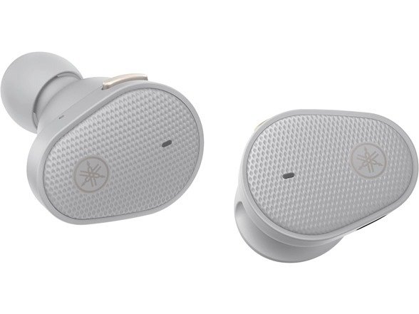 TW-E5B True Wireless Earbuds, Bluetooth Headphones, Premium Sound, CVC Clear Voice Capture, Ambient Sound, IPX5 Water Resistant for Sport (Light Gray)