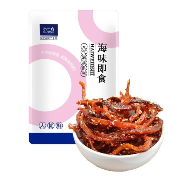 SEA FORTUNE Spicy Eel Shredded Dalian 100g