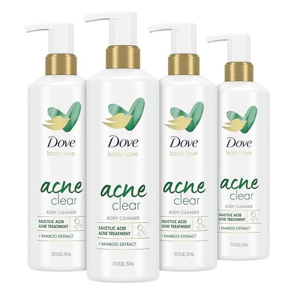 Love Body Cleanser Acne Clear 4 Count Hot Sale