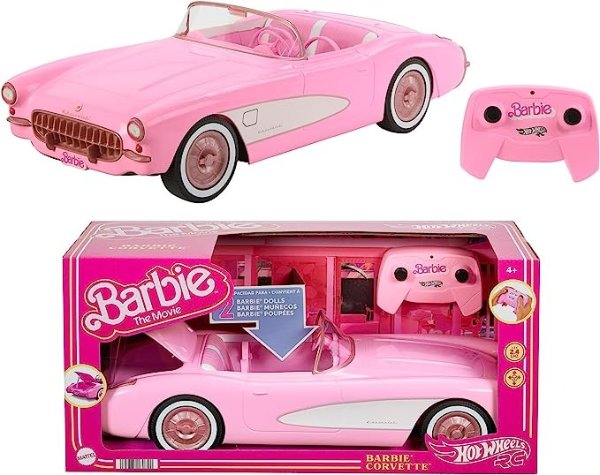 Barbie 电影同款遥控电动车