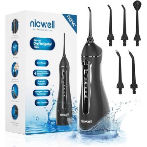 Today Only: Nicwell Water Dental Flosser Cordless for Teeth