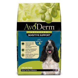 AvoDerm Advanced Sensitive Support Trout & Pea Formula Grain-Free Adult Dry Dog Food